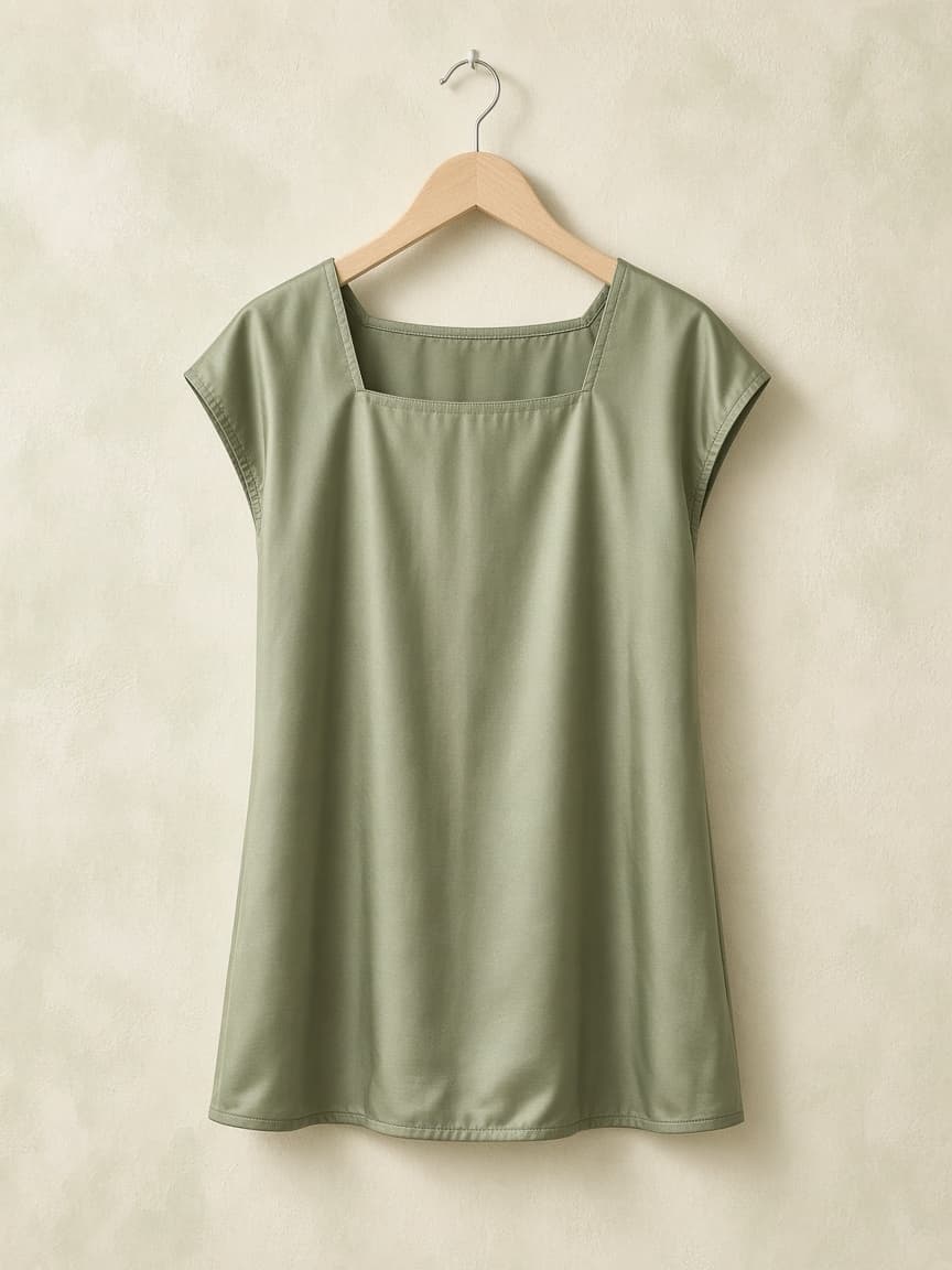 Aabha Modal Short Kurti — front view
