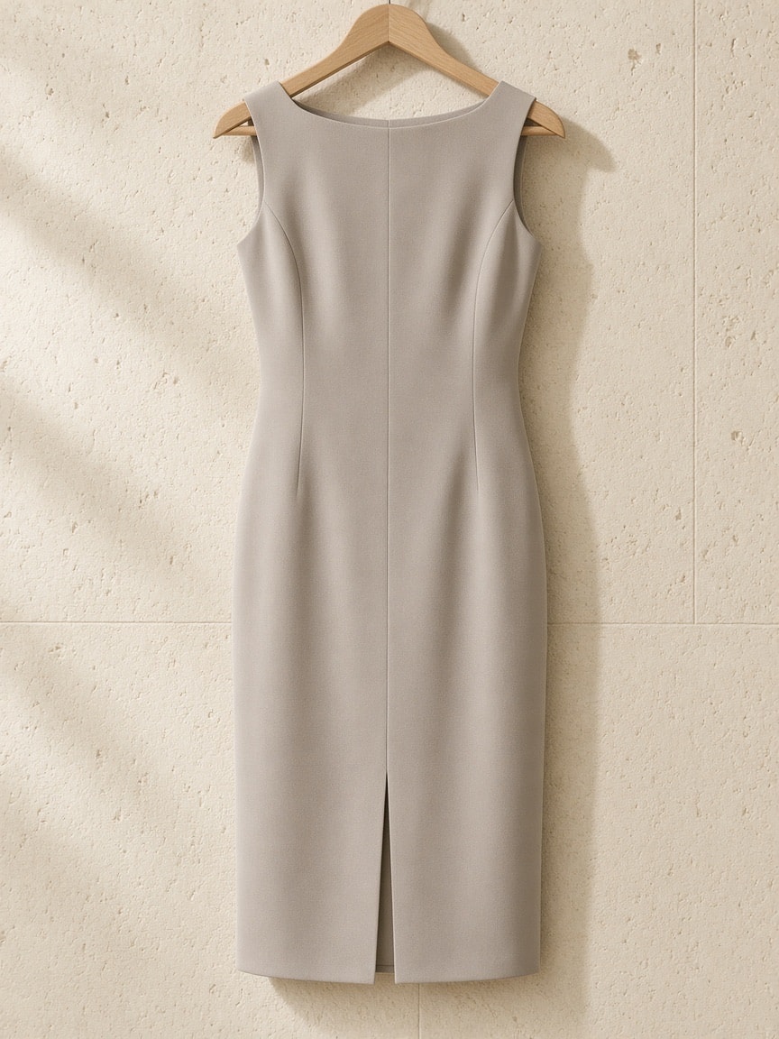 western sheath dress silhouette