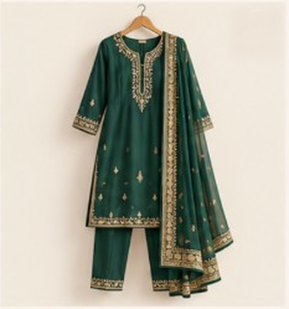 Mira Silk Blend Set — front view