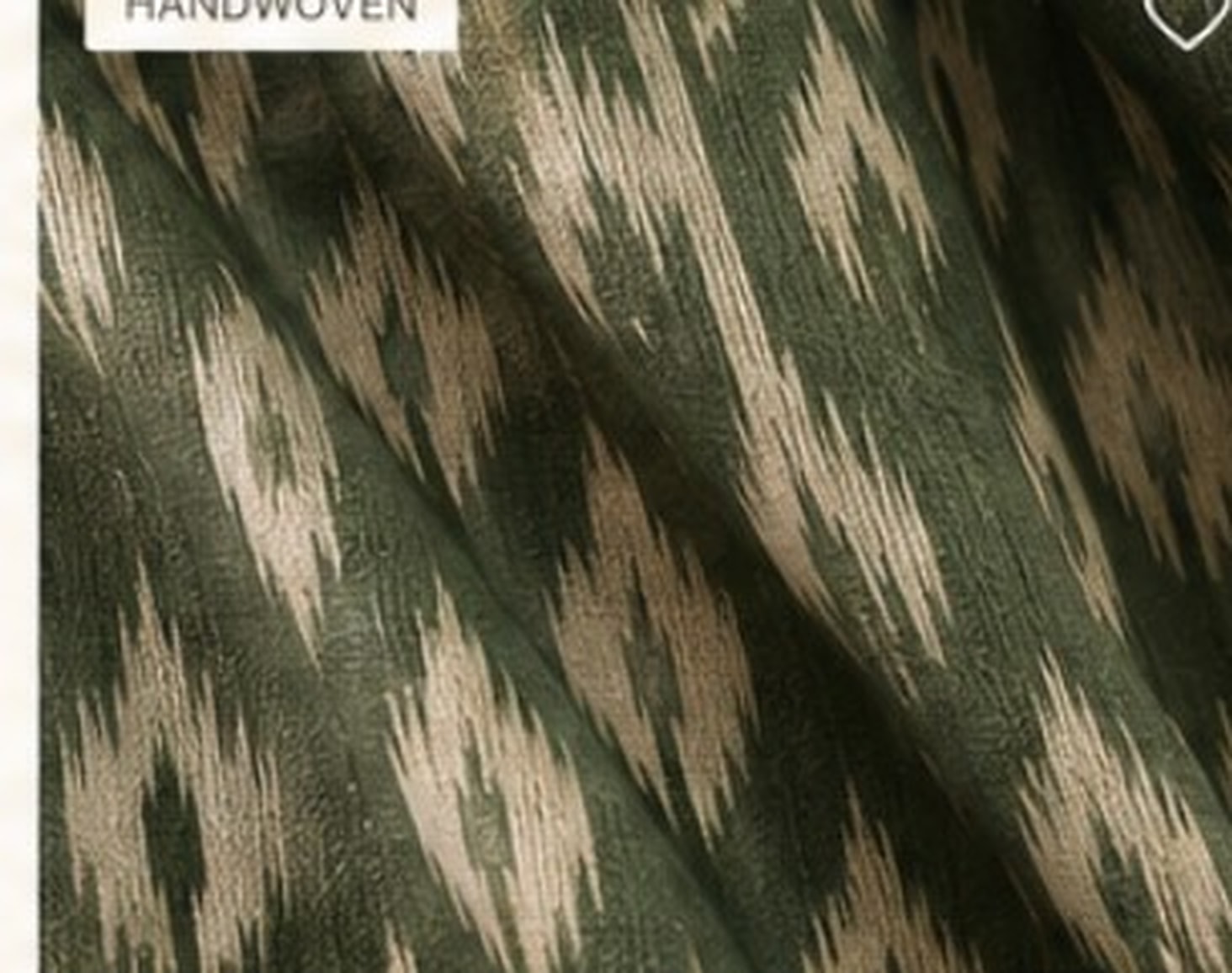 ikat textile close-up