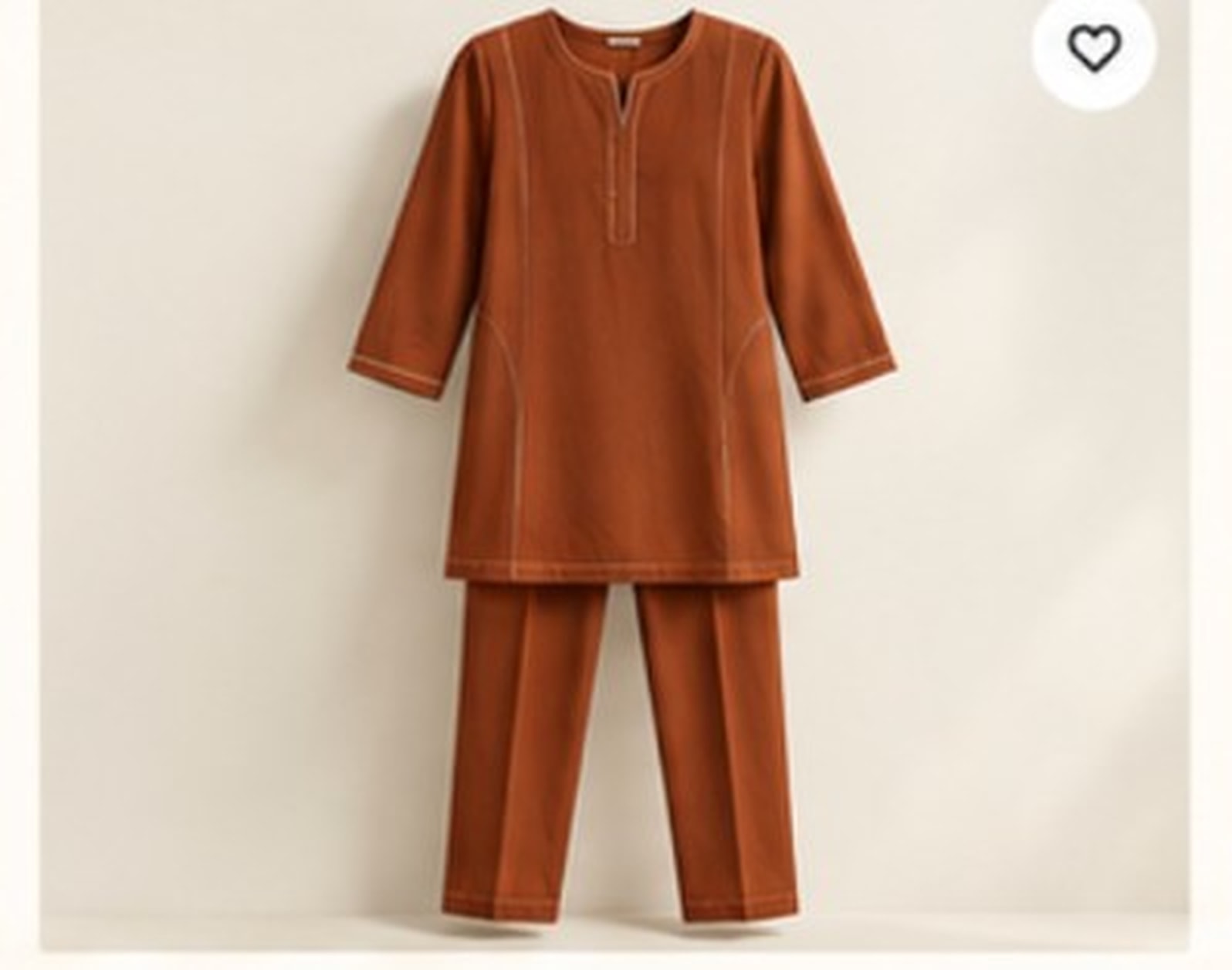 Noor Kurta & Pant Set — front view