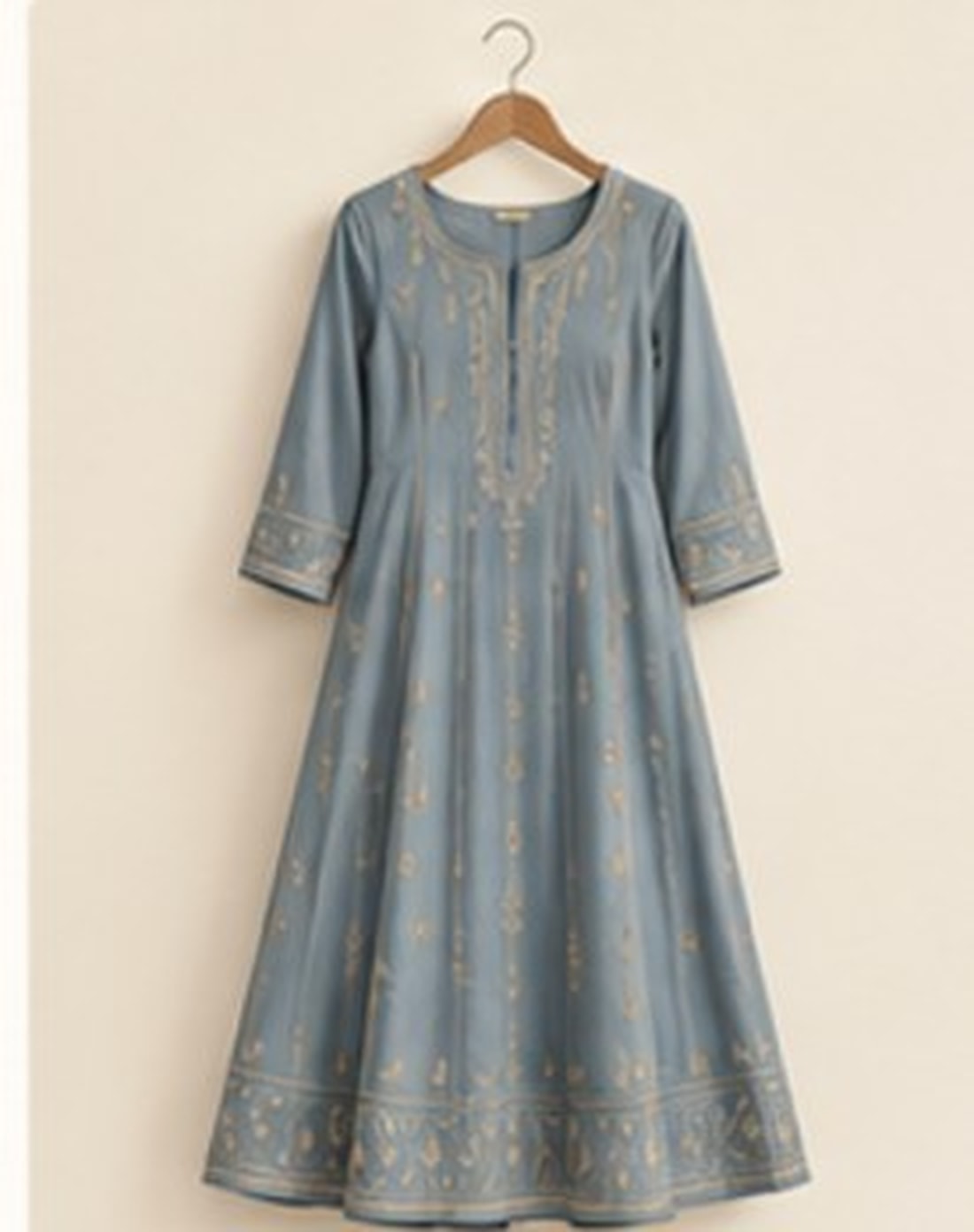 panelled kurta silhouette
