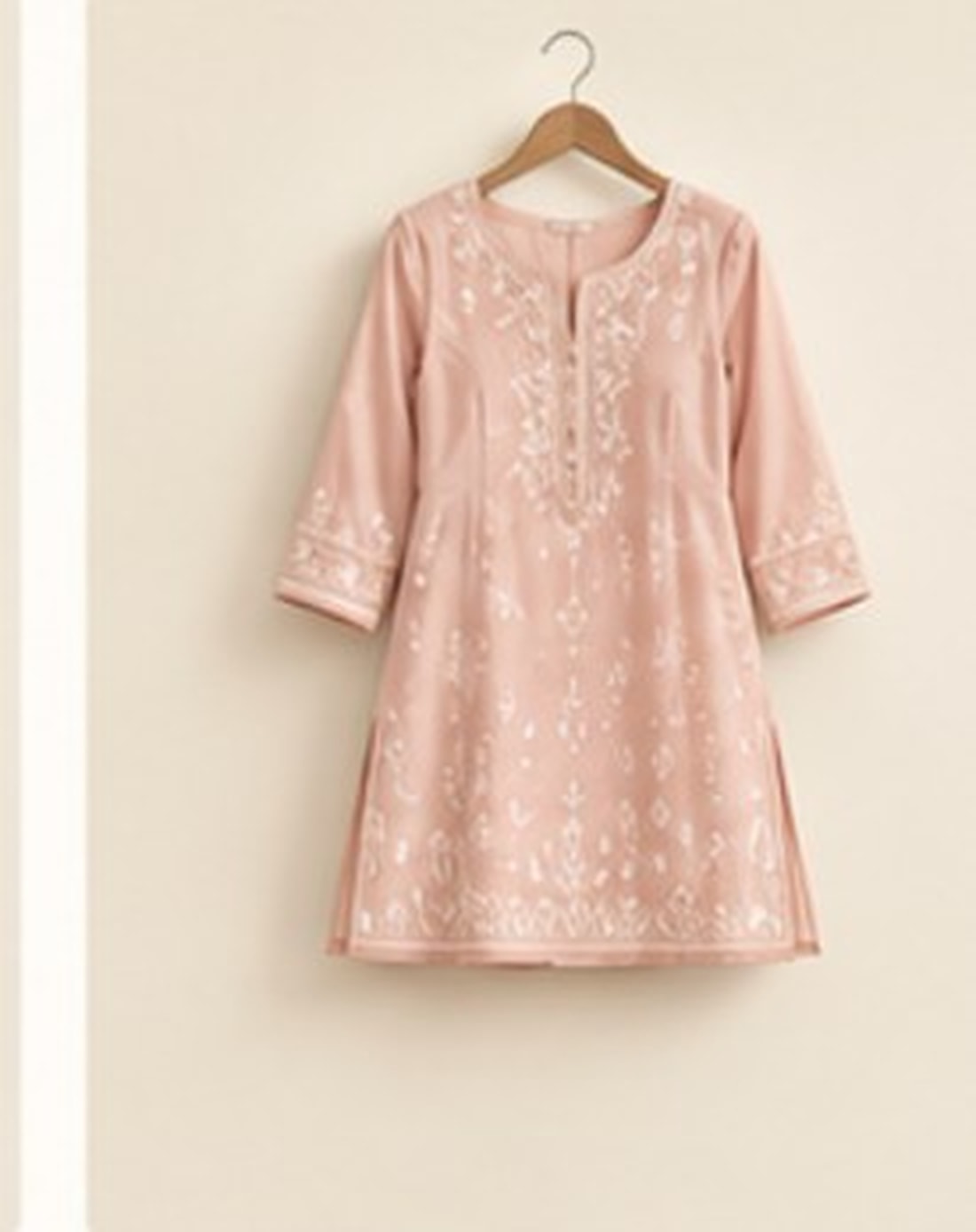 short kurti silhouette
