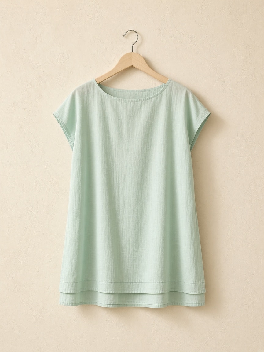 Gul Mulmul Short Kurti — front view