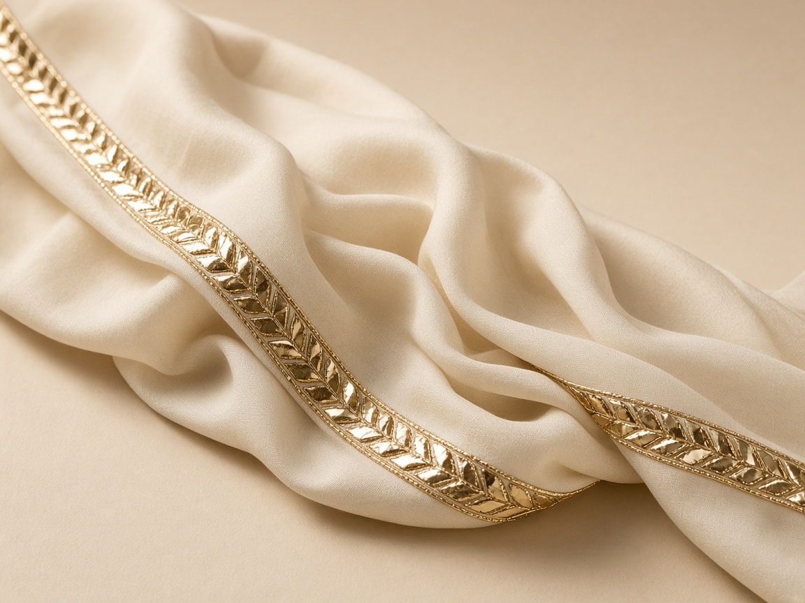 Gota Patti Dupatta — Ivory
