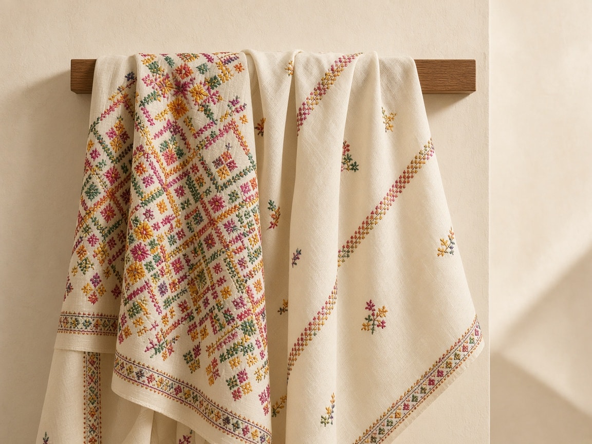 Phulkari-inspired Dupatta